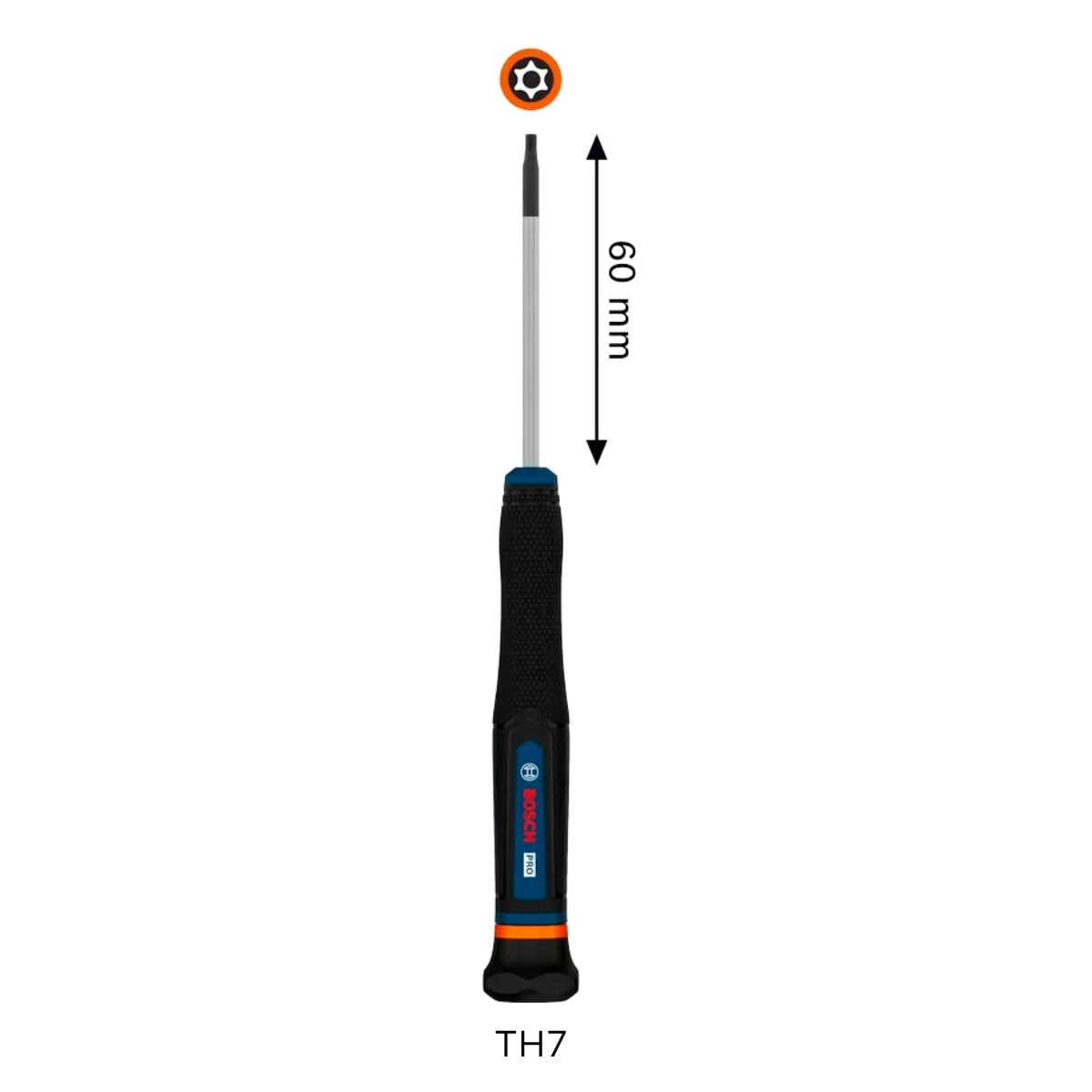 Bosch PRO Hassas Tornavida Torx T7