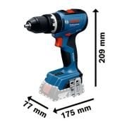 Bosch GSB 18V-65 Şarjlı Matkap 5 Ah x 2 adet