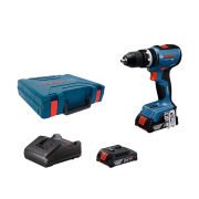 Bosch GSB 18V-65 Şarjlı Matkap 2 Ah x 2 adet