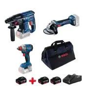 Bosch GBH 180-LI + GWS 180-LI + GDX 18V-285