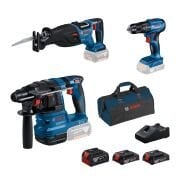 Bosch GBH 185-LI + GSB 185-LI + GSA 185-LI