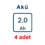 Bosch GWS 18V-8 + GSB 185-LI + GDR 18V-215 + GSA 185-LI