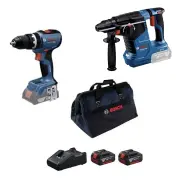 Bosch GBH 187-LI  + GSB 18V-65