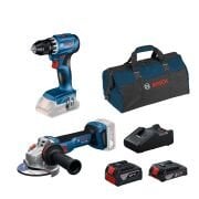 Bosch GSR 18V-45 + GWS 18V-11 S