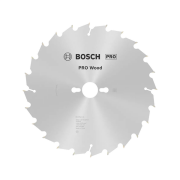 Bosch Daire Testere Bıçağı Ahşap 254x30mm 24 Diş