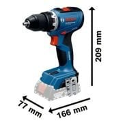 Bosch GSR 18V-65 Akülü Vidalama 4 Ah x 2 adet