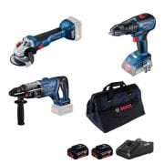 Bosch GBH 18V-28 D + GWS 18V-10 + GSB 18V-50