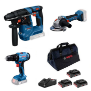 Bosch GBH 18V-18 + GWS 18V-8 + GSB 183-LI