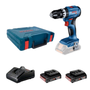 Bosch GSB 18V-45 Şarjlı Matkap 2 Ah x 2 adet