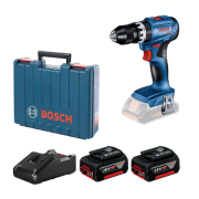 Bosch GSB 18V-45 Şarjlı Matkap 4 Ah x 2 adet