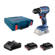 Bosch GSR 18V-45 Akülü Vidalama 2 Ah x 2 adet