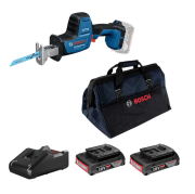 Bosch GSA 18V-24 Akülü Tilki Kuyruğu 2 Ah x 2 adet