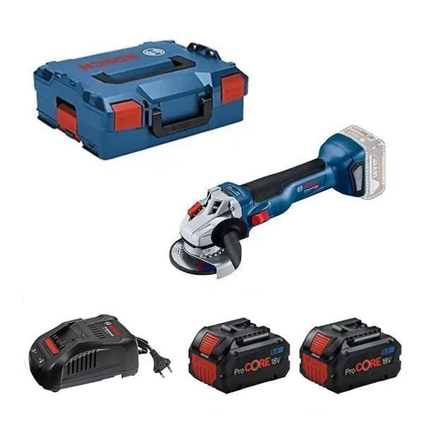 Bosch GWS 18V-10 Akülü Taşlama 8 Ah x 2 adet