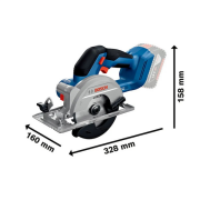 Bosch GKS 18V-51 Akülü Daire Testere