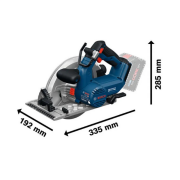 Bosch GKS 18V-68-2 Akülü Daire Testere