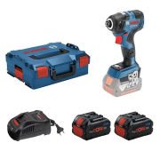 Bosch GDR 18V-200 C Akülü Somun Sıkma 8 Ah x 2 adet