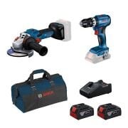 Bosch GSB 18V-45 + GWS 18V-15 S