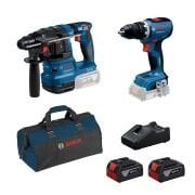 Bosch GBH 18V-22 + GSR 18V-65