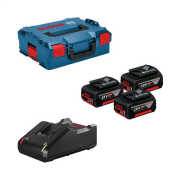 Bosch Şarj Seti GAL 18V-40 + GBA 18V 5.0 Ah x 3 adet