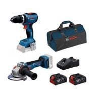 Bosch GSB 18V-65 + GWS 18V-11 S