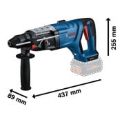 Bosch GBH 18V-28 D Akülü Kırıcı Delici 4 Ah x 2 adet