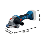 Bosch GWS 18V-8 Akülü Taşlama Solo (akü hariç)