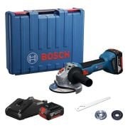 Bosch GWS 18V-8 Akülü Taşlama 4 Ah x 2 adet