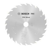 Bosch Akülü Daire Testere Bıçağı Ahşap 165x20mm 24 Diş