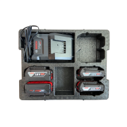 Bosch Şarj Seti GAL 18V-40 + 5 Ah x 2 adet + 2 Ah x 2 adet