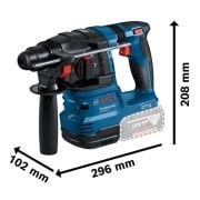 Bosch GBH 185-LI Akülü Kırıcı Delici 5 Ah x 2 adet