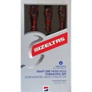 İzeltaş Kraft Seri Yıldız Tornavida Seti 6 Parça