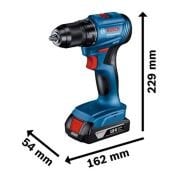 Bosch GSR 185-LI Akülü Vidalama Solo (akü hariç)
