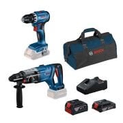 Bosch GBH 18V-28 D + GSR 18V-45