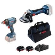 Bosch GDX 180-LI + GWS 180-LI
