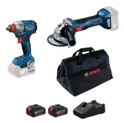 Bosch GDX 18V-285 + GWS 180-LI