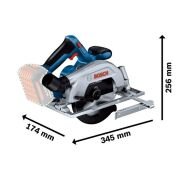 Bosch GKS 185-LI Akülü Daire Testere 4 Ah x 2 adet