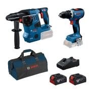 Bosch GBH 18V-28 C + GSR 18V-65