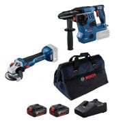 Bosch GBH 18V-28 C + GWS 18V-10