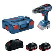 Bosch GSB 18V-50 Şarjlı Matkap 5 Ah x 2 adet