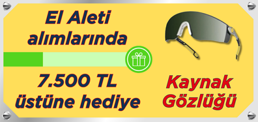 El Aletlerinde 7.500 TL üstüne HEDİYE Delta Plus G