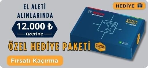 El Aletlerinde 12.000 ₺ üstüne HEDİYE PAKETİ