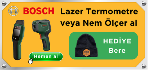 Lazer Termometre alana HEDİYE Bere