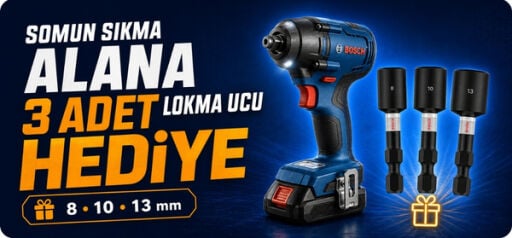3 adet Lokma Ucu HEDİYE
