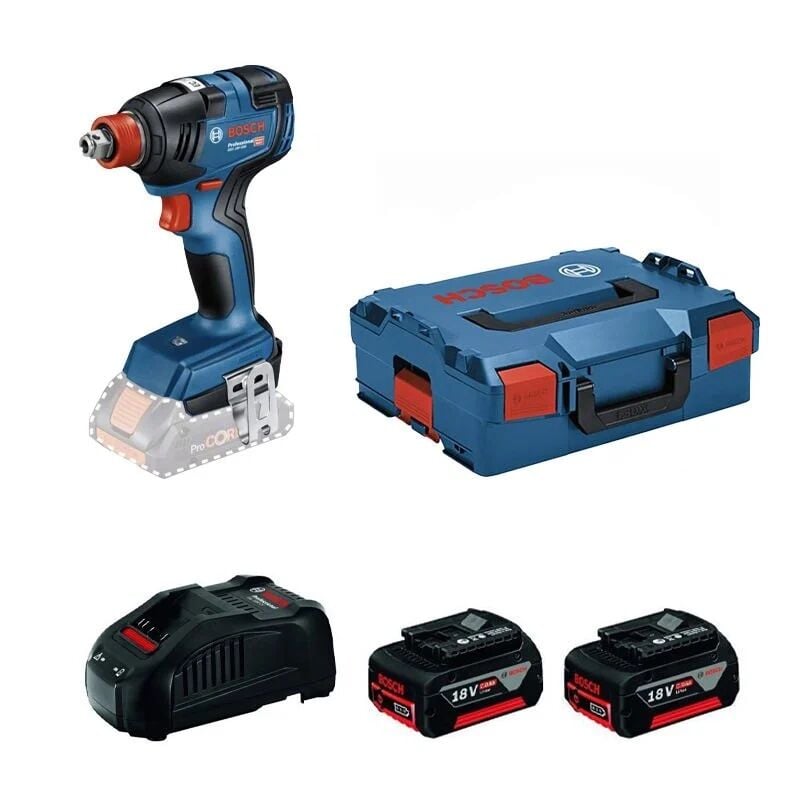 Bosch GDX 18V-200 Akülü Somun Sıkma 5 Ah x 2 adet