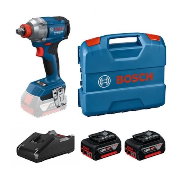 Bosch GDX 18V-285 Akülü Somun Sıkma 5 Ah x 2 adet