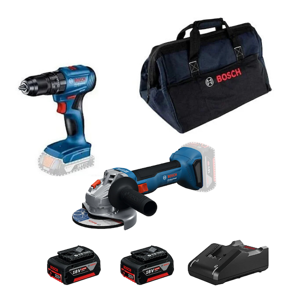 Bosch GSB 185-LI + GWS 18V-8