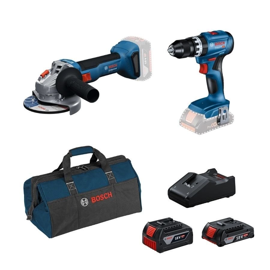 Bosch GSB 18V-45 + GWS 18V-8