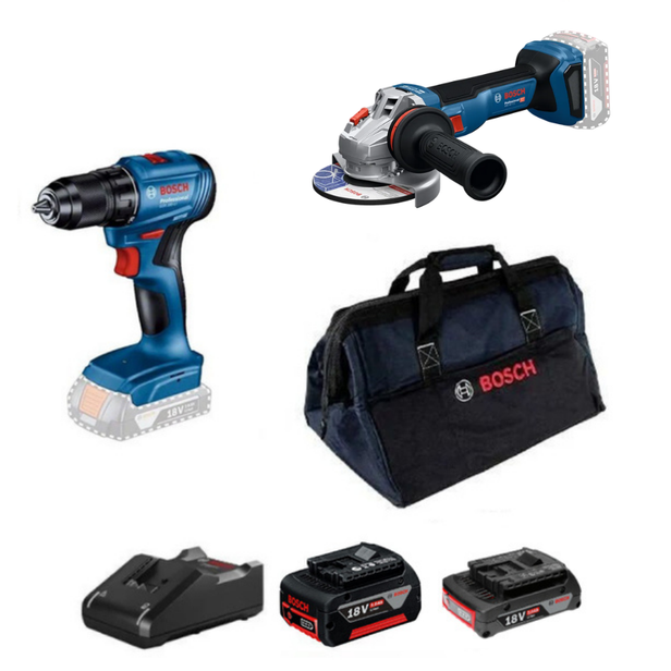 Bosch GSR 185-LI + GWS 18V-11 S