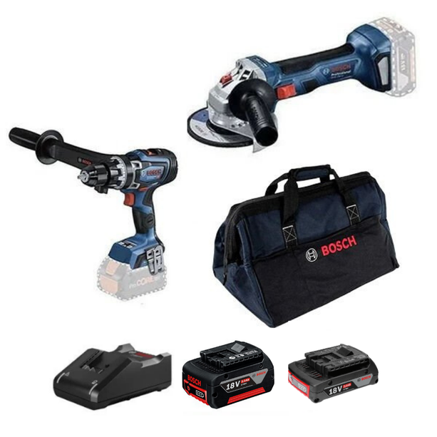 Bosch GSB 18V-150 C + GWS 18V-8