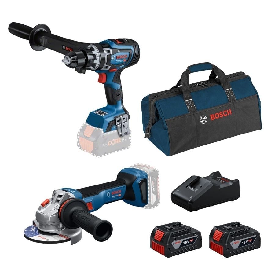 Bosch GSB 18V-150 C + GWS 18V-11 S